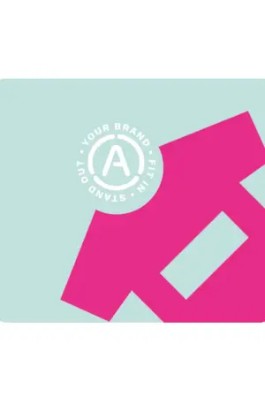 All-over bedrukte muismat 230 X 190 X 3 MM