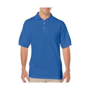 Gildan Polo Dryblend Jersey SS Royal Blue XXL