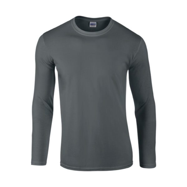 Gildan T-shirt SoftStyle LS unisex Charcoal XXL