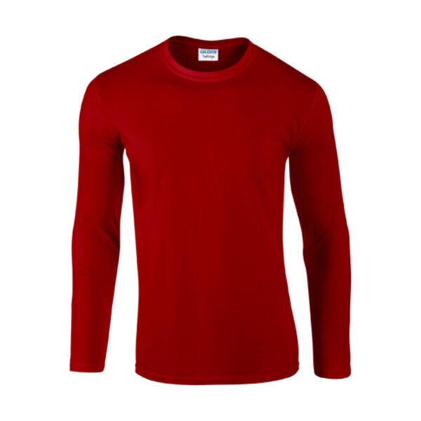 Gildan T-shirt SoftStyle LS unisex Red XXL