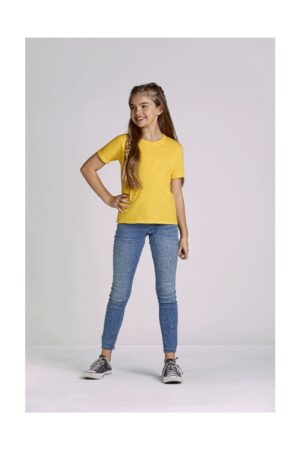 Gildan T-shirt SoftStyle SS for kids White XS