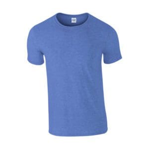 Gildan T-shirt SoftStyle SS unisex Heather Royal Blue XXL