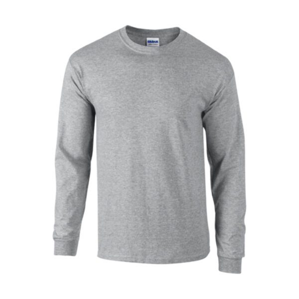 Gildan T-shirt Ultra Cotton LS unisex Sports Grey XXL