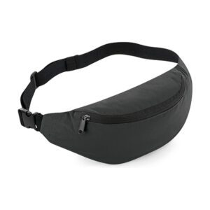 BagBase Reflective Belt Bag Black Reflective