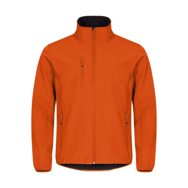 Clique Classic Softshell Jacket Diep-oranje 3XL