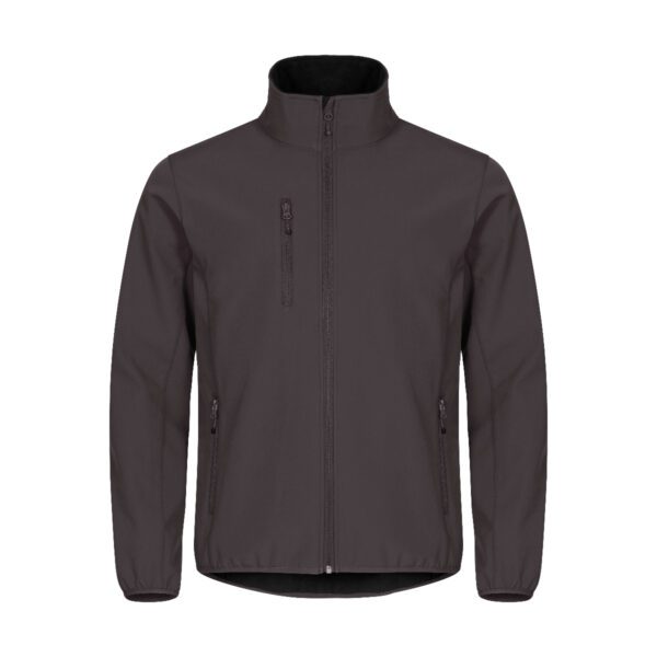 Clique Classic Softshell Jacket Donker-grijs 3XL