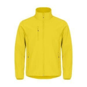 Clique Classic Softshell Jacket Lemon 3XL