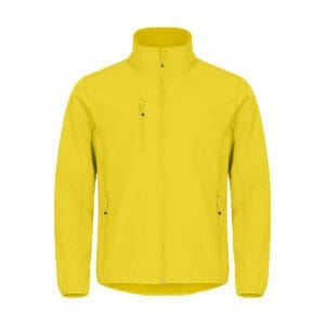 Clique Classic Softshell Jacket Lemon 3XL