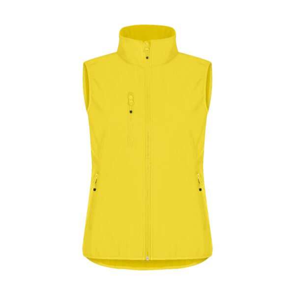 Clique Classic Softshell Vest Lady lemon XXL