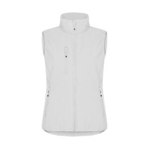 Clique Classic Softshell Vest Lady wit XXL