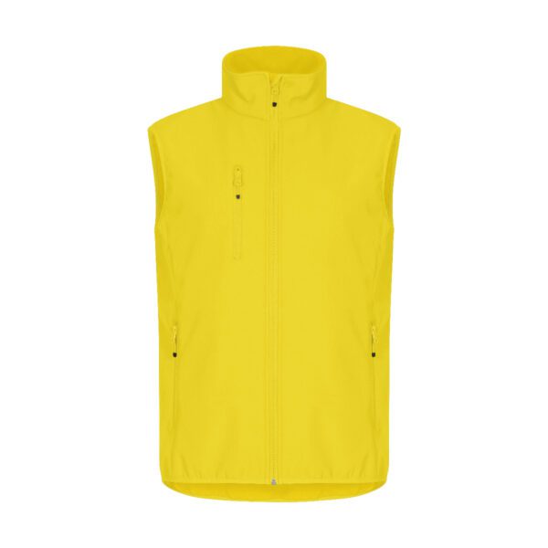 Clique Classic Softshell Vest lemon 3XL