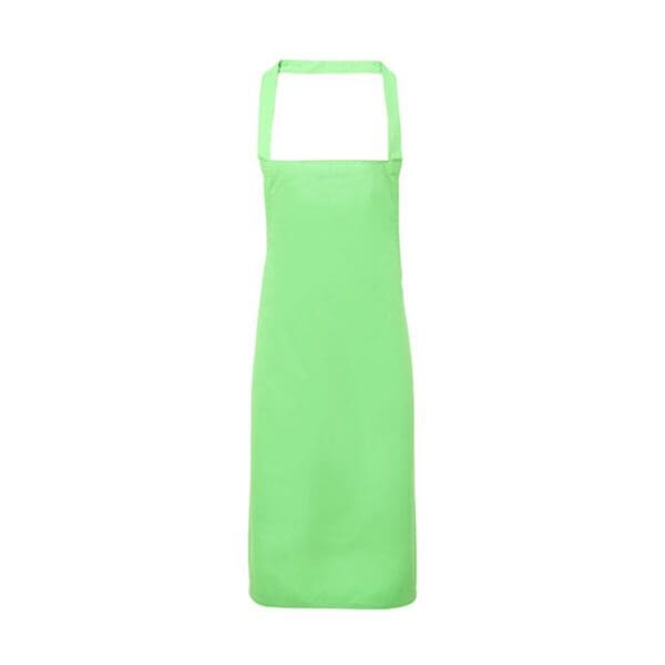 Premier Workwear 100% Organic Cotton Bib Apron (No Pocket) Apple (ca. Pantone 360) ONE SIZE