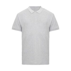 Pure Waste Men's Pique T-Shirt Grey Melange XXL