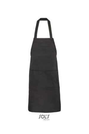 Sol's SOL´S Gamma Unisex Apron Black 90 x 75 cm