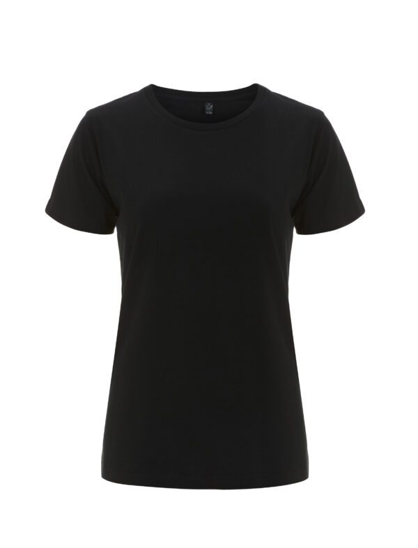 EarthPositive Women's Classic Jersey T-shirt Black XXL