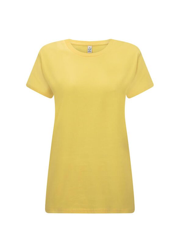 EarthPositive Women's Classic Jersey T-shirt  Buttercup Yellow XXL