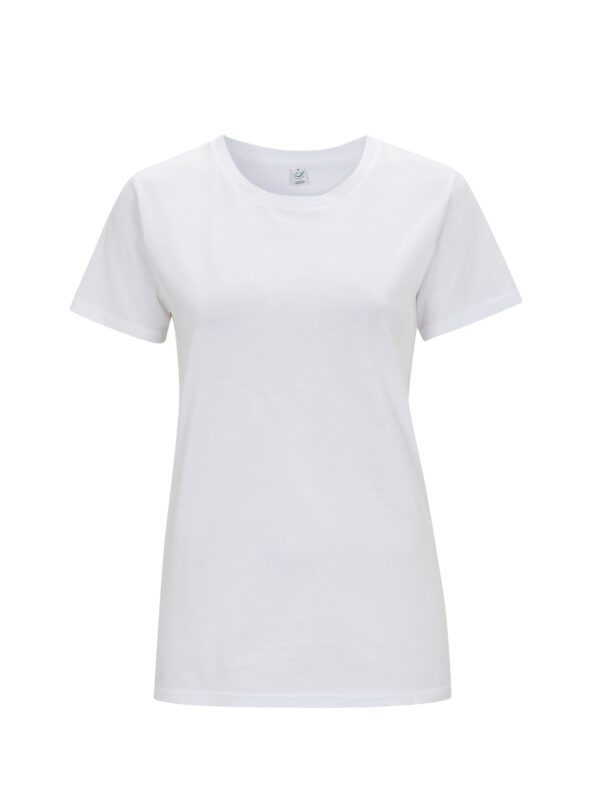 EarthPositive Women's Classic Jersey T-shirt White XXL