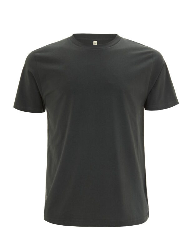 EarthPositive Men's/ Unisex classic jersey T-shirt  Dark Grey 3XL