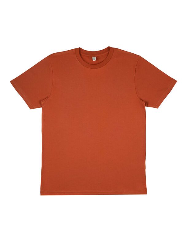 EarthPositive Men's/ Unisex classic jersey T-shirt  Dark Orange XXL