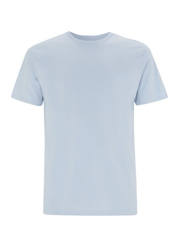 EarthPositive Men's/ Unisex classic jersey T-shirt  Light Blue XXL