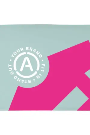 All-over bedrukte badmat 140 x 80 cm