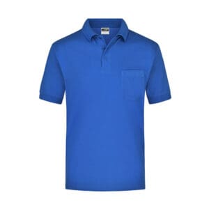 James & Nicholson Polo-Piqué Pocket Royal 3XL