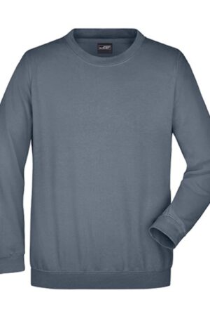 James & Nicholson Round Sweat Heavy Carbon 5XL