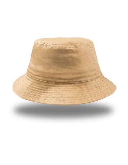 Atlantis Bucket Cotton Hat Khaki ONE SIZE