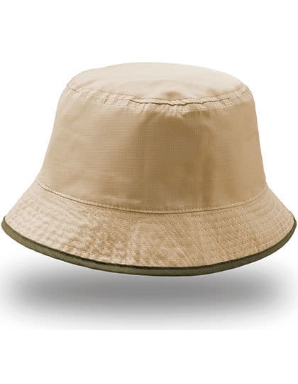 Atlantis Bucket Pocket Hat Olive Khaki ONE SIZE