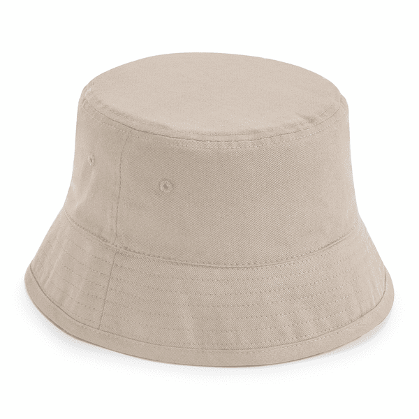 Beechfield Organic Cotton Bucket Hat Sand L/XL