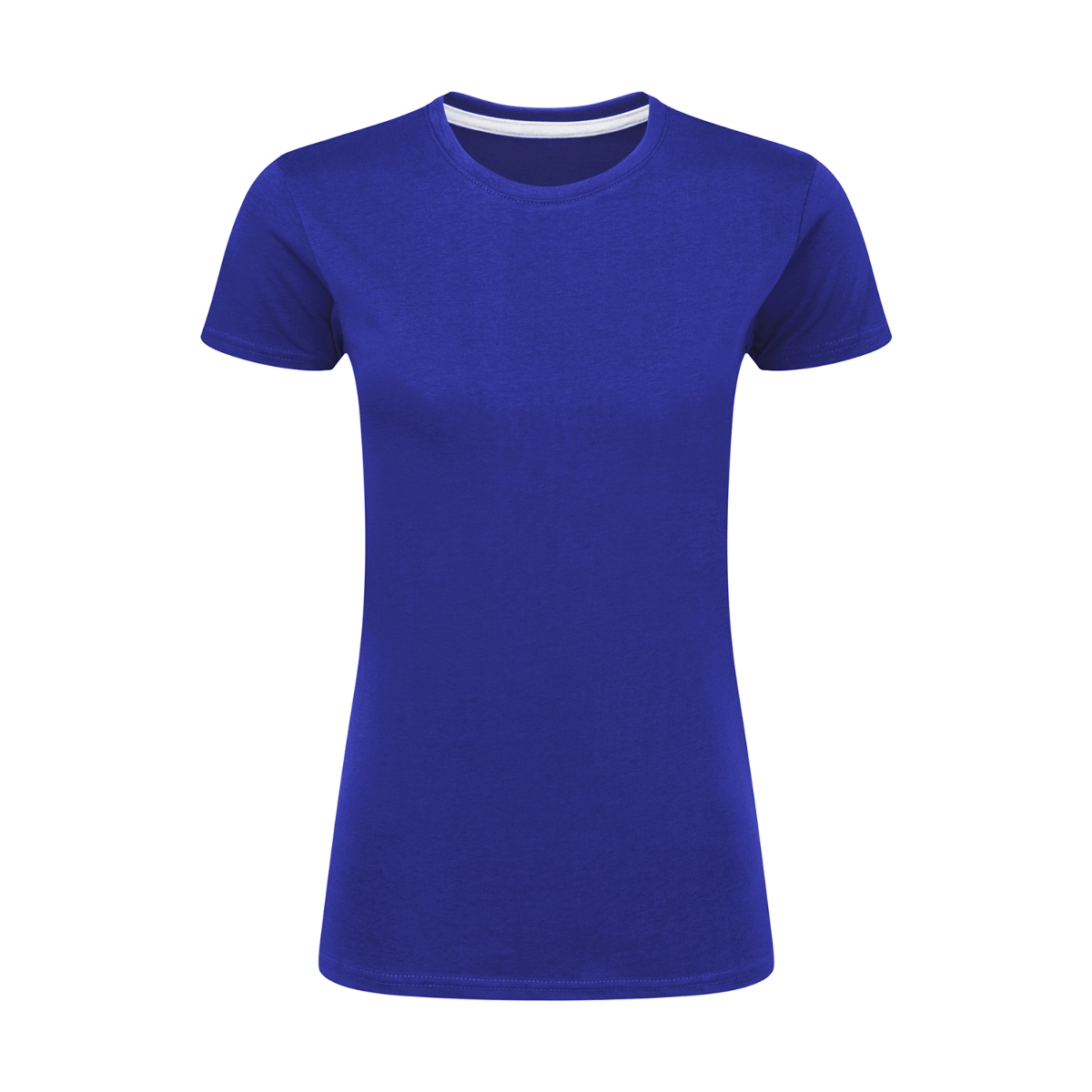 SG Ladies` Perfect Print Tagless Tee Signature Royal Blue 3XL