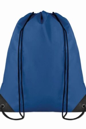 SHOOP Polyester rugzak met koord (190T) royal blauw ONE SIZE