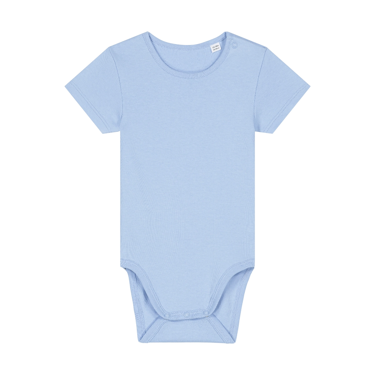 Stanley&Stella Baby Body Blue Soul 9-12 maanden