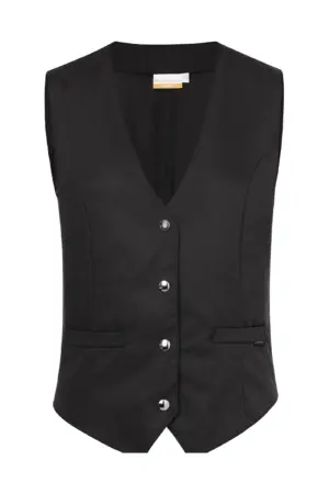 Karlowsky Ladies` Waistcoat Lena Black XXL