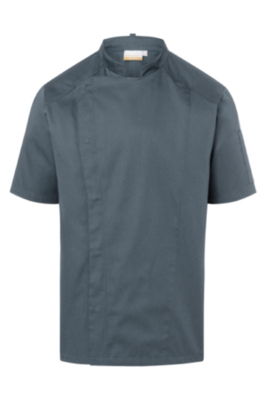 Karlowsky Short-Sleeve Chef Jacket Modern-Look Anthracite 3XL