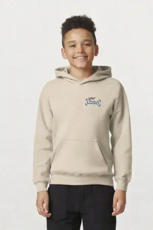 Softstyle Midweight Hooded Sweater for kids