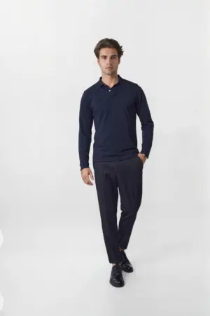 Clique Stretch Premium Polo L/S