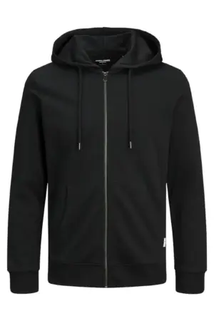 Jack & Jones Sweat Zip Hood Black XXL