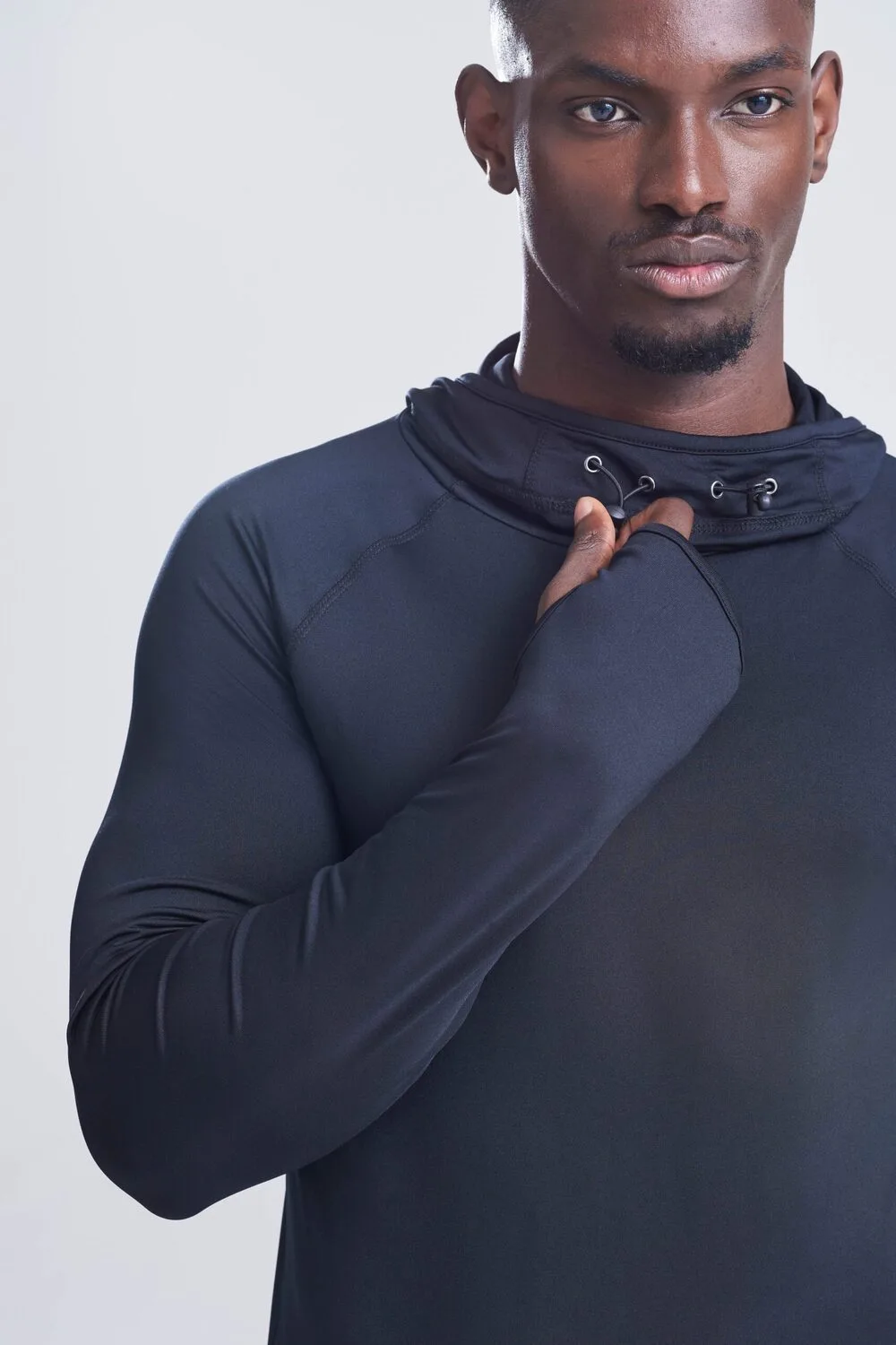 Men´s Cool Cowl Neck Top - Afbeelding 4