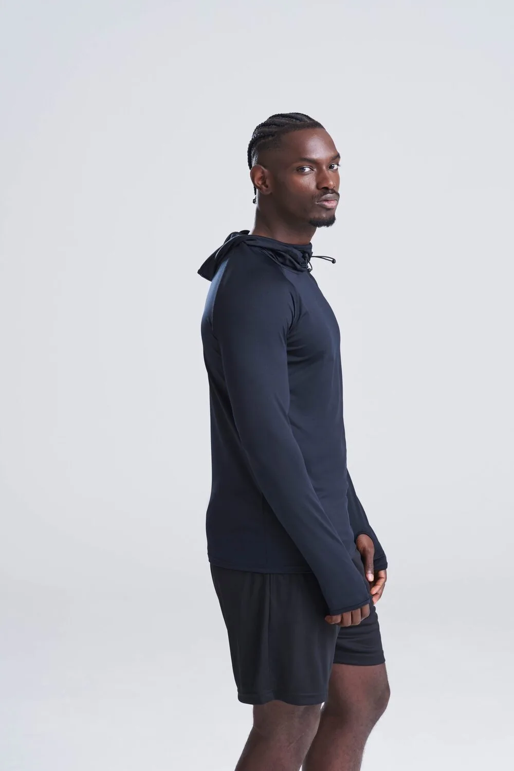 Men´s Cool Cowl Neck Top - Afbeelding 3